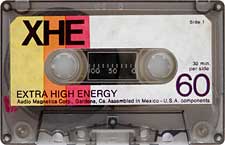 AUDIO-MAGNETICS-XHE-60-23-04-2011 audio cassette tape