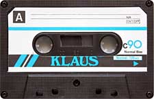 KLAUS_c90_111227 audio cassette tape