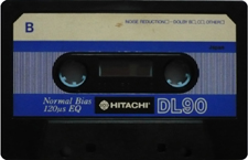 hitachi_dl90 audio cassette tape