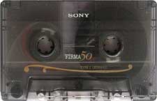 sony_firma_50_111227 audio cassette tape