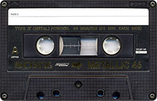 sony_metallic_080417 audio cassette tape