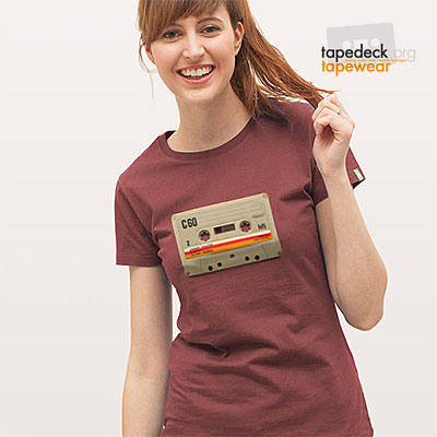 vintage tape: c60. show your love for tapes with this original vintage audio cassette - wear it proud - Tapewear by Tapedeck.org